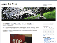 Tablet Screenshot of angeladiazrivera.com